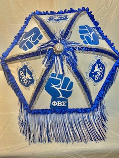 PBS Secondline Mardi Gras Umbrella